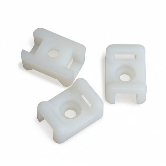 Saddle Mount #10 Screw Natural 100/bag