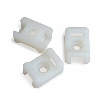 Saddle Mount #10 Screw Natural 100/bag