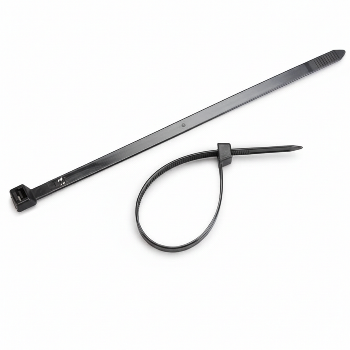 18" 120lb BlackUV Cable Tie 50/bag