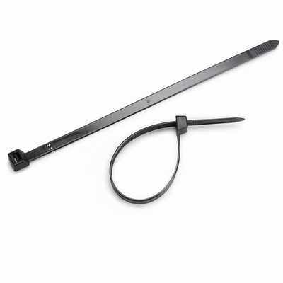 18" 120lb BlackUV Cable Tie 50/bag