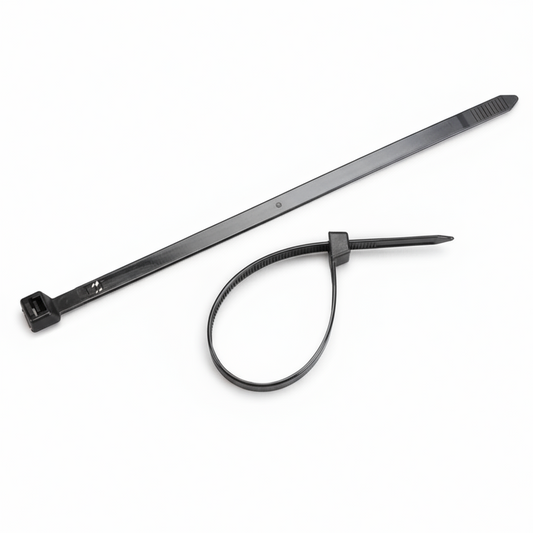 14" 120lb BlackUV Cable Tie 100/bag