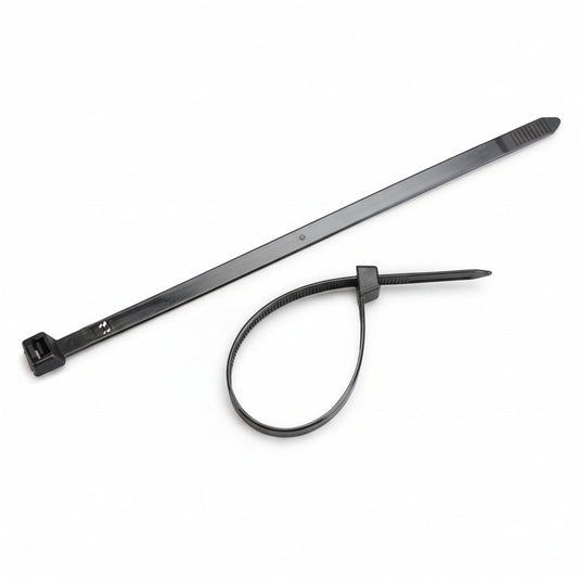 8" 120lb BlackUV Cable Tie 15/bag