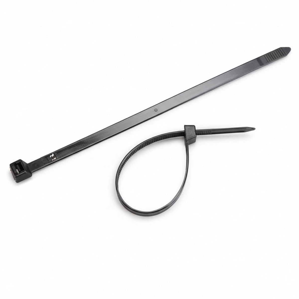 8" 120lb BlackUV Cable Tie 100/bag