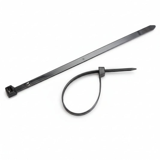 8" 120lb BlackUV Cable Tie 100/bag