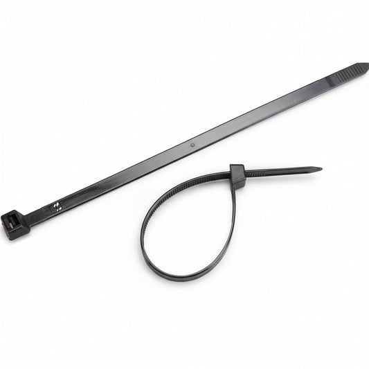 8" 120lb BlackUV Cable Tie 100/bag by Armour Ties