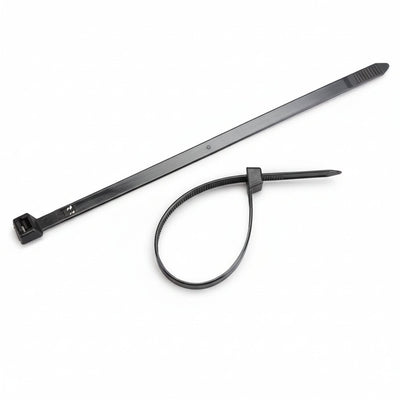 8" 120lb BlackUV Cable Tie 100/bag