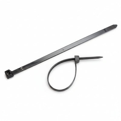 8" 120lb BlackUV Cable Tie 15/bag