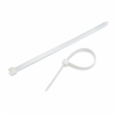 8" 120lb Natural Cable Tie 15/bag