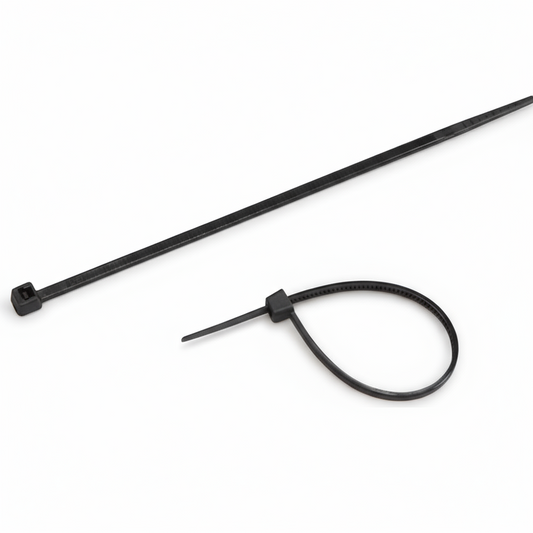 4" 18lb BlackUV Cable Tie 1000/bag