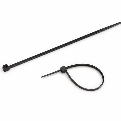 4" 18lb BlackUV Cable Tie 1000/bag