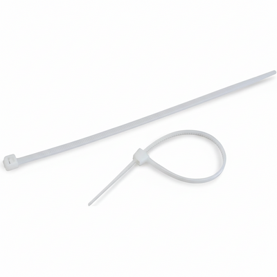 4" 18lb Natural Cable Tie 100/bag