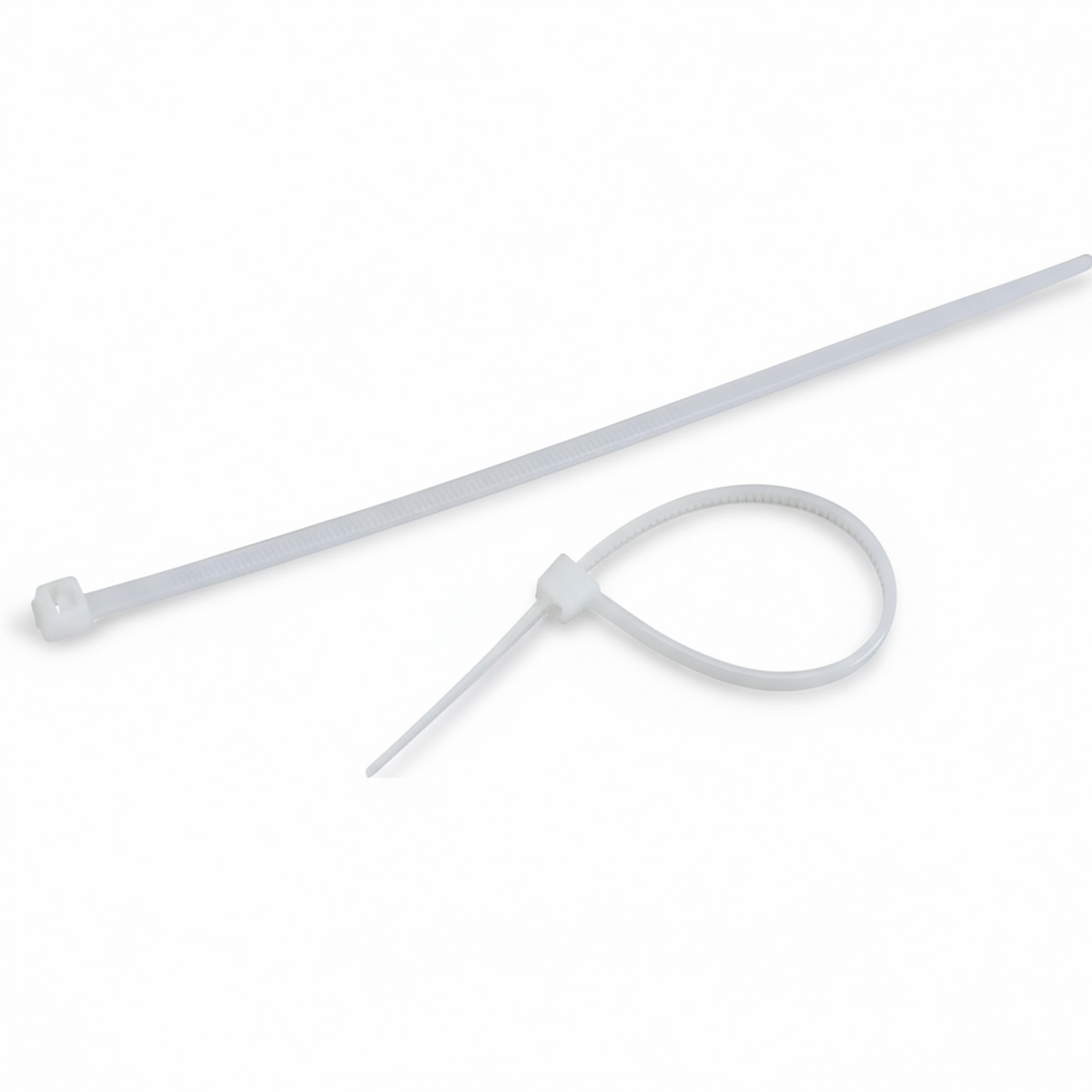 4" 18lb Natural Cable Tie 1000/bag