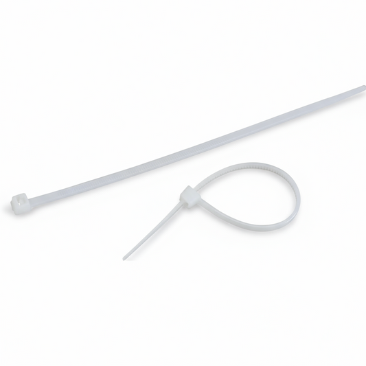 4" 18lb Natural Cable Tie 1000/bag
