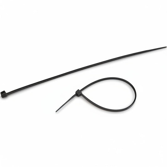 6" 18lb BlackUV Cable Tie 1000/bag