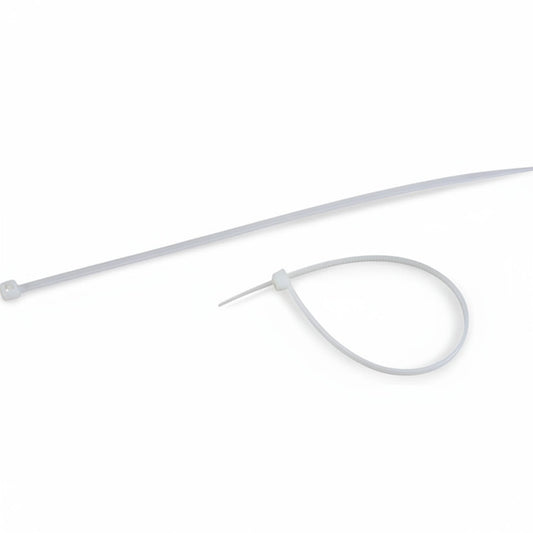 6" 18lb Natural Cable Tie 100/bag