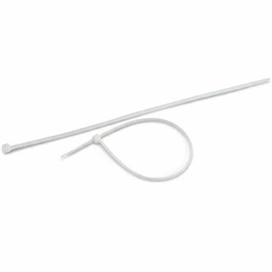 8" 18lb Natural Cable Tie 1000/bag