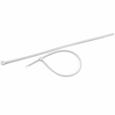 8" 18lb Natural Cable Tie 1000/bag