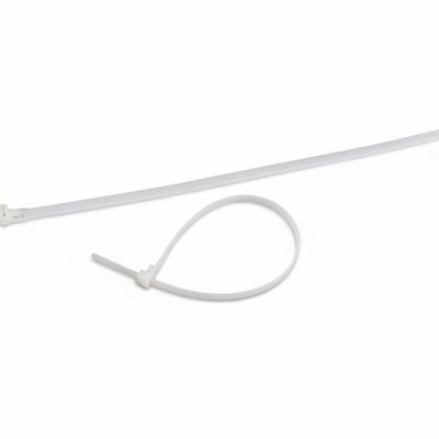 12" 50lb Natural Releasable Cable Tie 25/bag