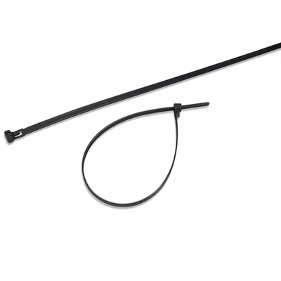 14" 50lb BlackUV Releasable Cable Tie 25/bag