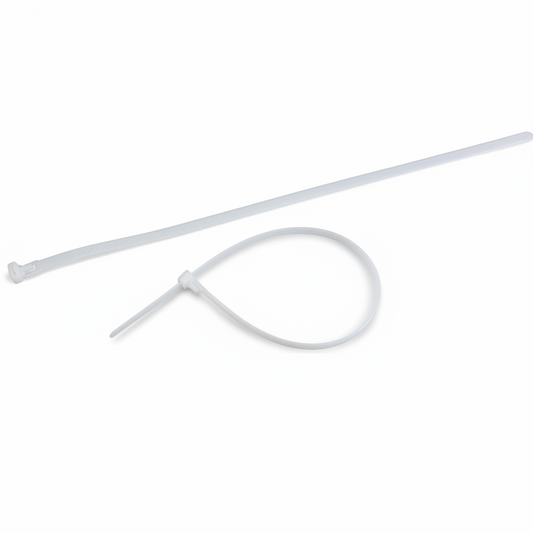 14" 50lb Natural Releasable Cable Tie 25/bag