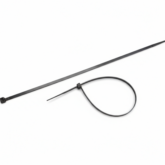 12" 50lb BlackUV Extreme Temp Cable Tie 100/bag