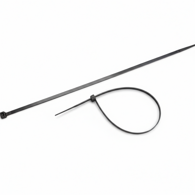11" 50lb BlackUV Cable Tie 100/bag