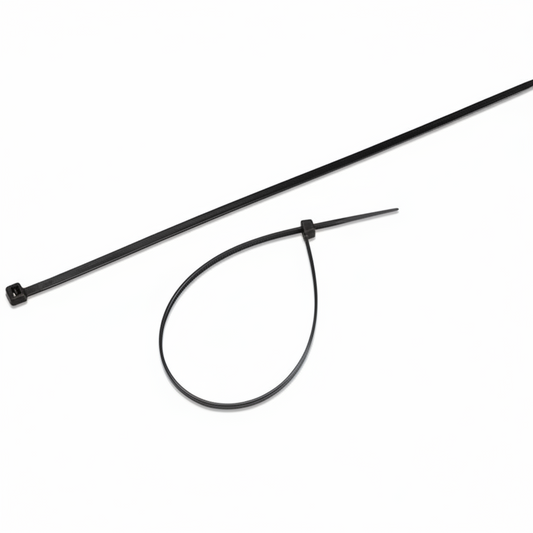 11" 50lb BlackUV Cable Tie 1000/bag
