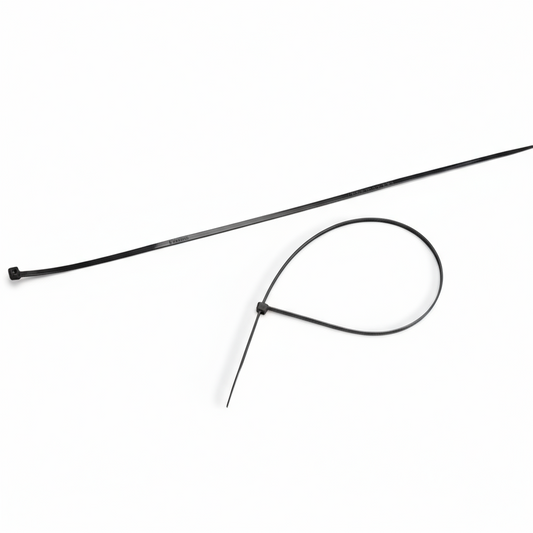 17" 50lb BlackUV Cable Tie 100/bag by Armour Ties