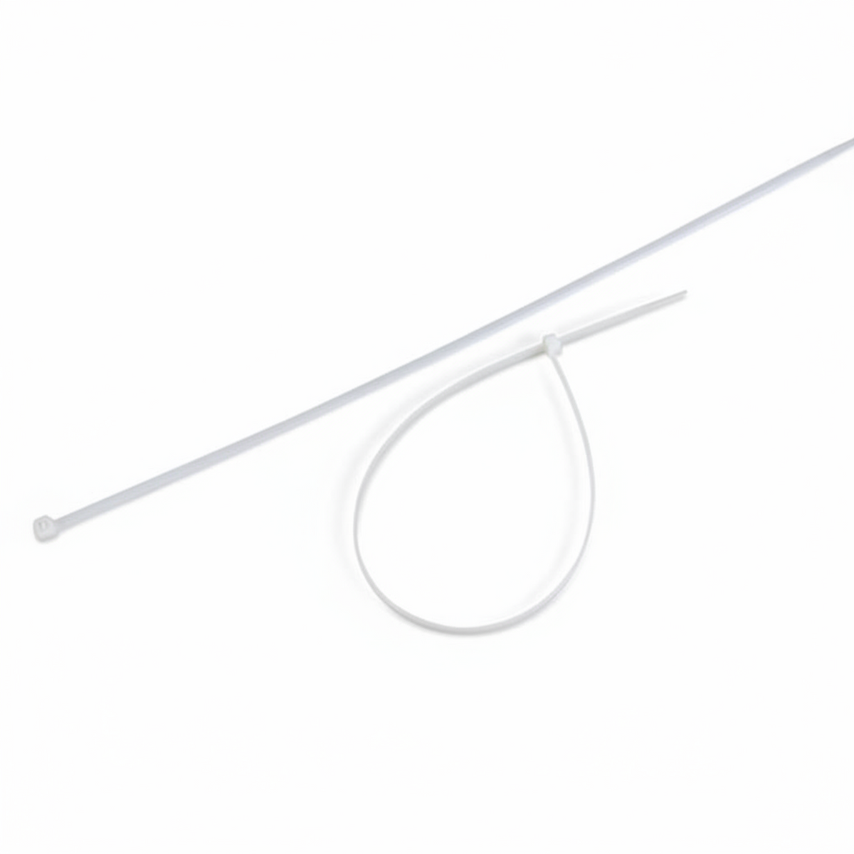 17" 50lb Natural Cable Tie 100/bag