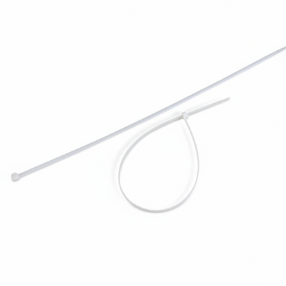 17" 50lb Natural Cable Tie 100/bag