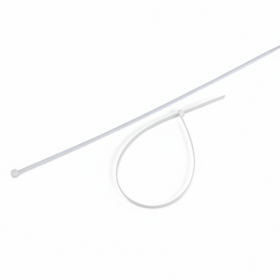 17" 50lb Natural Cable Tie 100/bag