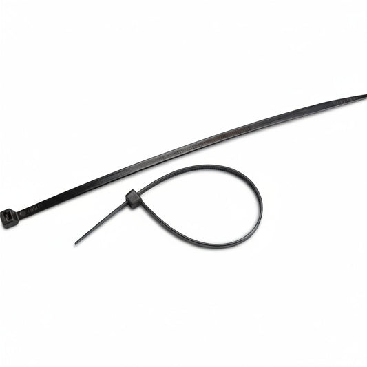 8" 50lb BlackUV Cable Tie 100/bag