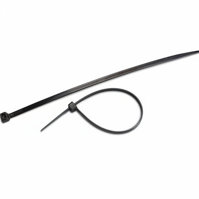 8" 40lb BlackUV Cable Tie 100/bag