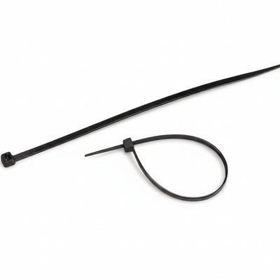 8" 50lb BlackUV Cable Tie 1000/bag