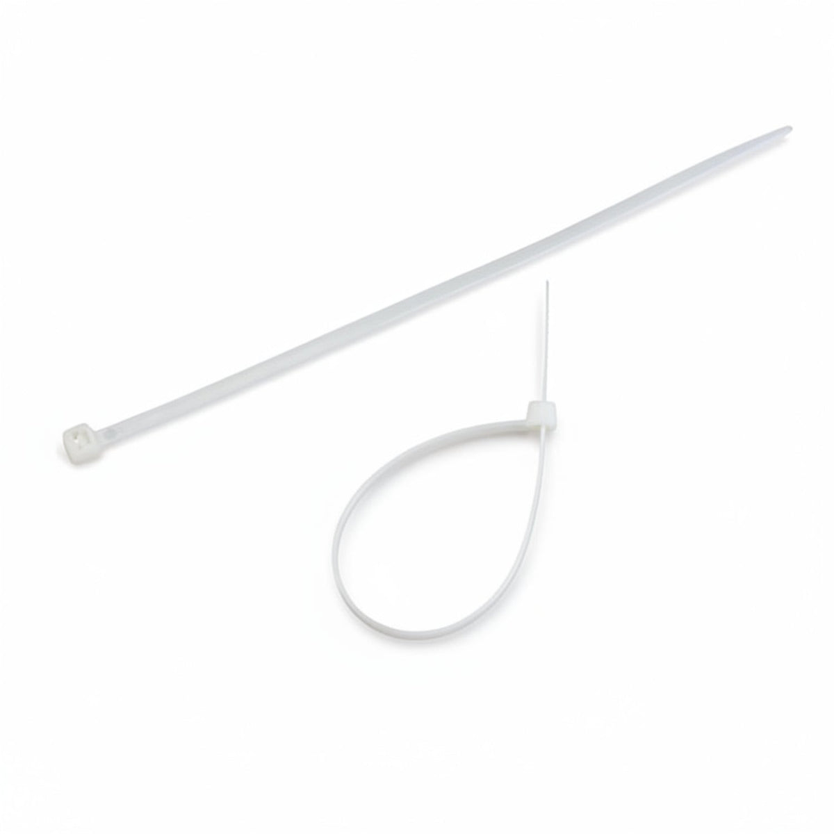 8" 50lb Natural Cable Tie 30/bag