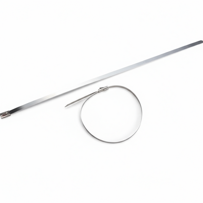 10" 150lb Stainless Steel Cable Tie 10/bag