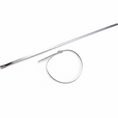 10" 150lb Stainless Steel Cable Tie 10/bag