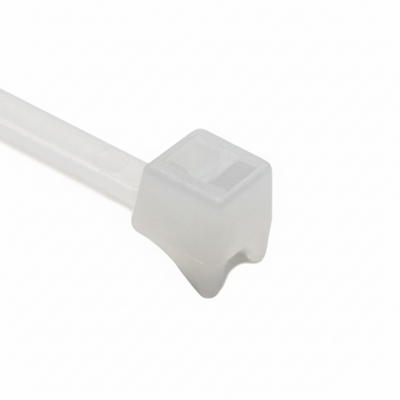 4" 18lb Natural Clamp Head Cable Ties 100/bag Part # CL4-18-9C