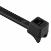 4" 18lb UV Black Clamp Head Cable Ties 100/bag Part # CL4-18-0C