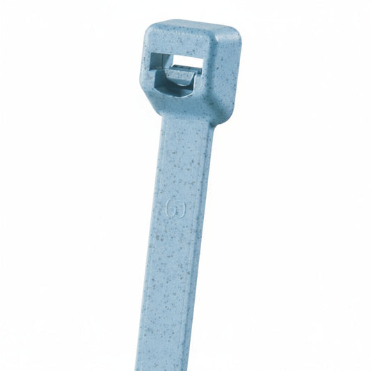 Panduit 8" 30lb Light Blue Pan-Ty® Metal Detectable Nylon Cable Ties 100/bag Part #PLT2I-C86