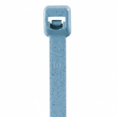 Panduit 7" 50lb Light Blue Pan-Ty® Metal Detectable Nylon Cable Ties 100/bag Part #PLT2S-C86