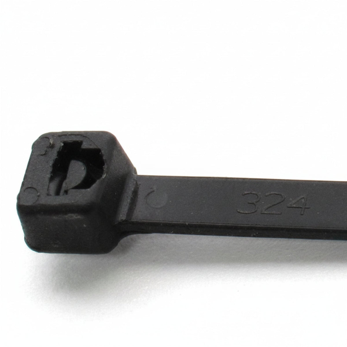 7.6" 50lb UV Black Cold Weather Frosty Cable Ties 100/bag Part # FT75-50-0C