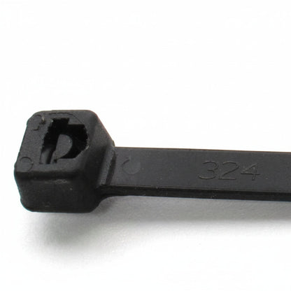 7.6" 50lb UV Black Cold Weather Frosty Cable Ties 100/bag Part # FT75-50-0C