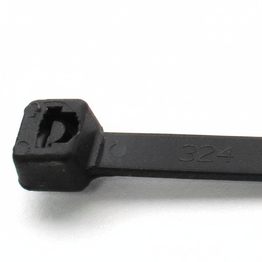 7.6" 50lb UV Black Cold Weather Frosty Cable Ties 100/bag Part # FT75-50-0C