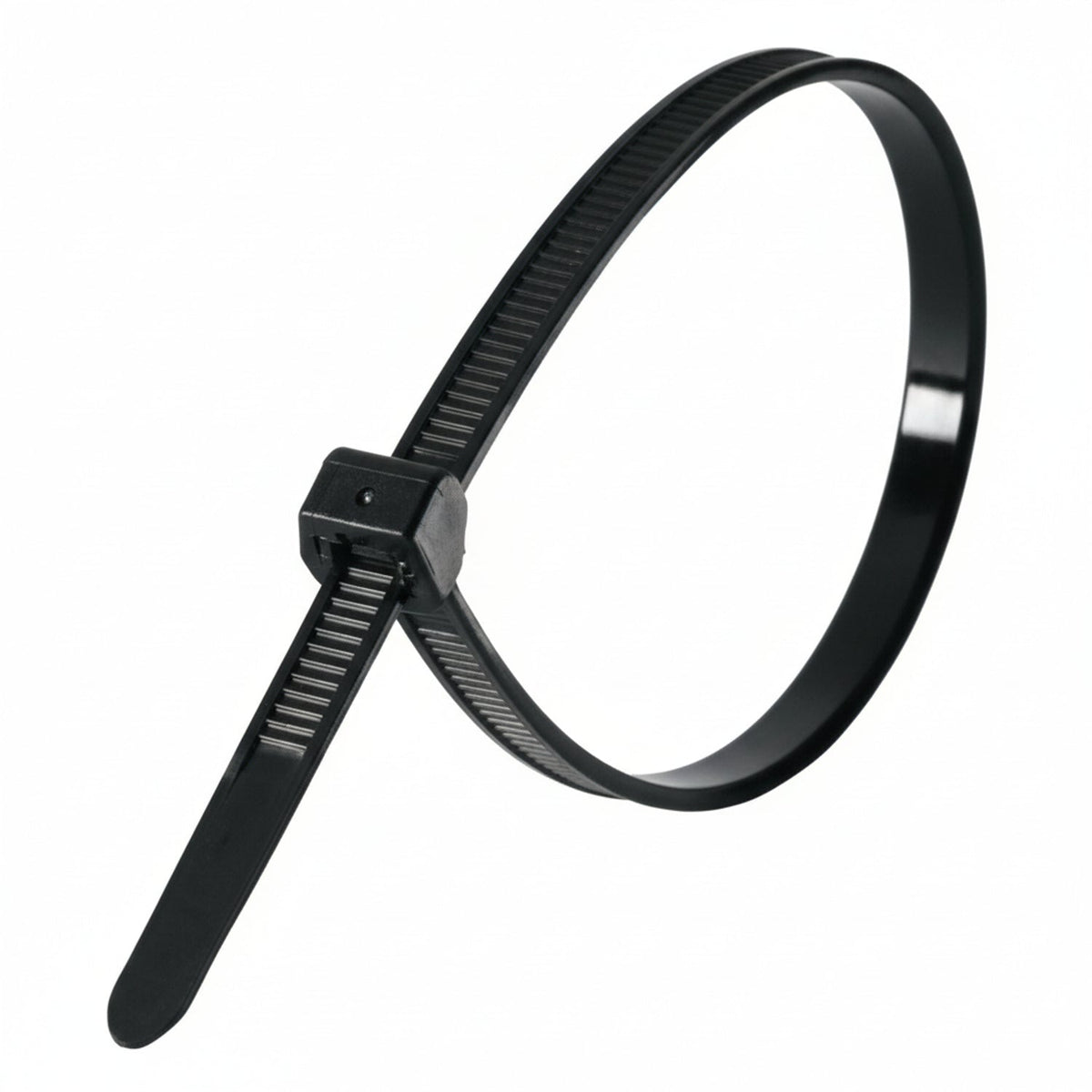 7.6" 50lb UV Black Cold Weather Frosty Cable Ties 100/bag Part # FT75-50-0C