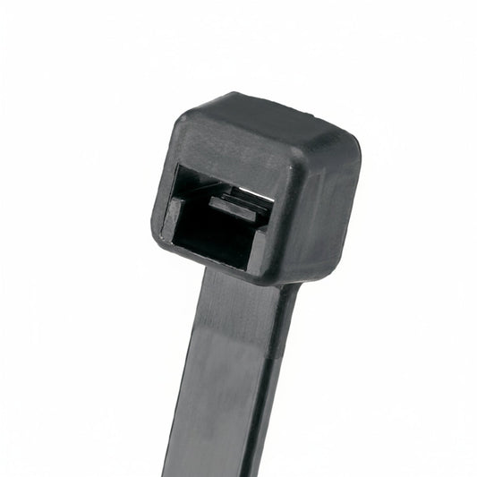Panduit 6" 40lb Black UV Weather Resistant Pan-Ty® Locking Cable Ties 1000/bag Part #PLT1.5I-M0