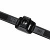 HellermannTyton DCT110HIRK2 Dual Clamp Tie, 19.20" Long, .25" Stud Dia, 2.30" Max Bundle Dia, 150lb, PA66HIRHSUV, Black, 50/pkg