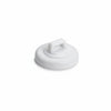 Magnetic Cable Tie Mount, Large, 0.91" Dia, Neodymium Magnet/POM/ST, 15lb Pull Force, White, 10/bg
