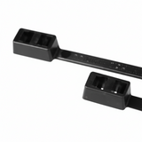 14" 50lb Black Double Loop Cable Ties 100/bag Part #DL14-50-0C