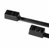 8" 50lb Black Double Loop Cable Ties 500/bag Part #DL8-50-0D